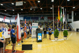 Ceremonia de inauguración. Campeonato Europeo Universitario de Balonmano. Antequera. Julio de 2017