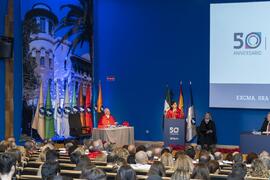 Discurso de Emilia Casas Baamonde en su investidura como Doctora "Honoris Causa" por la Facultad de Derecho de la Universidad de Málaga. Paraninfo. Noviembre de 2022