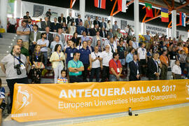 Ceremonia de inauguración. Campeonato Europeo Universitario de Balonmano. Antequera. Julio de 2017