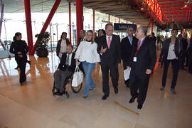 Llegada de Autoridades al Acto de Inauguración. 3º Congreso Internacional de Actividad Físico-Deportiva para Mayores de la Universidad de Málaga. Palacio de Ferias y Congresos de Málaga. Marzo de 2009
