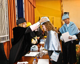 Investidura de nuevos doctores por la Universidad de Málaga. Paraninfo. Abril de 2008