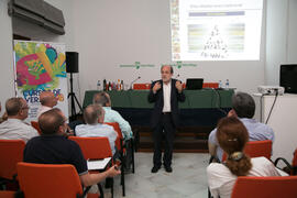 Conferencia de Ramón Estruch Riba. Curso "El aceite de oliva, salud, cultura y riqueza de los pueblos mediterráneos". Cursos de Verano de la Universidad de Málaga. Vélez Málaga. Julio de 2018