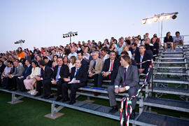 Autoridades y asistentes. Inauguración del Campeonato Mundial Universitario de Golf. Antequera Golf. Junio de 2010