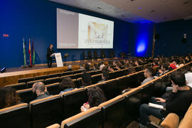 José Francisco Murillo. Inauguración del curso 2018-2019 de la Escuela Técnica Superior de Arquitectura de la Universidad de Málaga. Paraninfo. Octubre de 2018