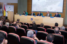 Acto de clausura. Curso "La ciudad como arquetipo. Literatura, historia y arte. Europa y América". Edificio del Rectorado. Septiembre de 2018