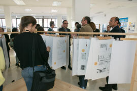 Exposición “arcVision Prize-Mujeres y Arquitectura” en la Escuela Técnica Superior de Arquitectura de la Universidad de Málaga. Campus de El Elijo. Marzo de 2017.