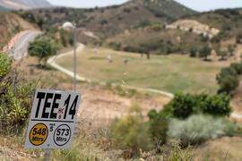 Detalle del campo. Campeonato Europeo de Golf Universitario. Antequera. Junio de 2019