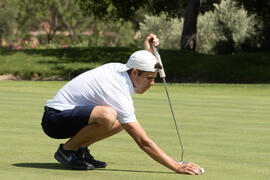 Jugador del Campeonato Europeo de Golf Universitario. Antequera. Junio de 2019
