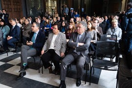 Asistentes a la Toma de Posesión de D. José Ángel Narváez Bueno como Rector de la Universidad de Málaga. Palacio de San Telmo, Sevilla. Enero de 2020