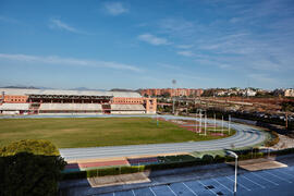 Complejo Polideportivo Universitario. Campus de Teatinos. Abril de 2021