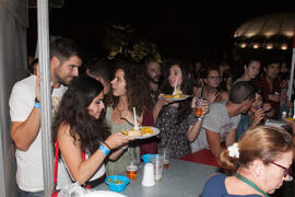 Fiesta de bienvenida a los alumnos de intercambio internacional de la Universidad de Málaga. Jardín botánico. Octubre de 2016