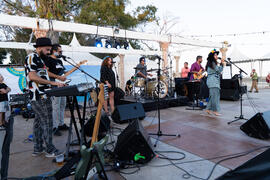 Concierto de Julia Martín. Festival solidario en los Baños del Carmen. Cursos de Verano de la Universidad de Málaga. Málaga. Julio de 2019