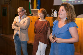 La alcaldesa de Ronda presenta el curso "La buena Inteligencia Artificial". Cursos de Verano de la Universidad de Málaga. Ronda. Julio de 2018