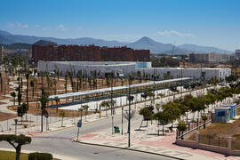 Obras del nuevo Pabellón de Gobierno. Campus de Teatinos. Junio de 2021