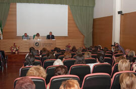 Homenaje a D. Nicolás Castellanos, Presidente de la Asociación Hombres Nuevos. Rectorado de la Universidad de Málaga. Junio de 2006