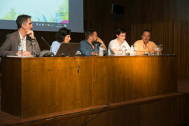 Mesa redonda "Inteligencia Artificial y Ciencia Ficción: Un ejercicio ético, ¿y épico?". Curso "La buena Inteligencia Artificial". Cursos de Verano de la Universidad de Málaga. Ronda. Julio de 2018