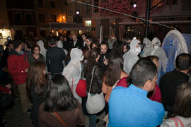 Momentos previos a la gala inaugural de la XXV edición de Fancine de la Universidad de Málaga. Teatro Cervantes. Noviembre de 2015