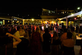 Concierto de Free Soul Band. Festival solidario en los Baños del Carmen. Cursos de Verano de la Universidad de Málaga. Málaga. Julio de 2019