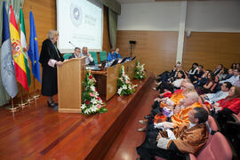Investidura como Doctor "Honoris Causa" de Jean-Marie Lehn por la Facultad de Ciencias de la Universidad de Málaga. Edificio del Rectorado. Junio 2015