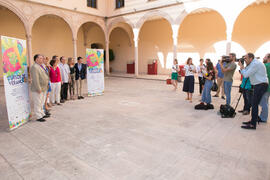 Foto de familia. Cursos de Verano de la Universidad de Málaga. Ronda. Julio de 2018