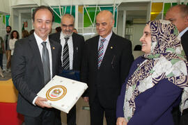 Inauguración de la Oficina de la Universidad de Sharjah, Emiratos Árabes. Jardín Botánico. Noviembre de 2015