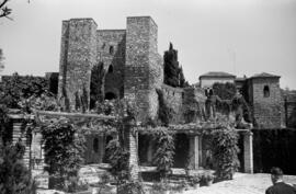 Málaga. Vistas de la Alcazaba. Abril de 1963