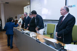 Acto de la Fundación Lágrimas y Favores. Entrega de los Premios de Investigación de la Cátedra de Estudios Cofrades. Rectorado. Abril de 2019