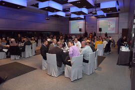 Cena del 3º Congreso Internacional de Actividad Físico-Deportiva para Mayores de la Universidad de Málaga. Hotel Barceló Málaga. Marzo de 2009