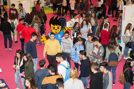 Jornada de Puertas Abiertas de la Universidad de Málaga. Complejo Polideportivo Universitario. Abril de 2016