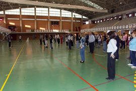 Taller de Tai Chi Chuan. 3º Congreso Internacional de Actividad Físico-Deportiva para Mayores de la Universidad de Málaga. Palacio de Ferias y Congresos de Málaga. Marzo de 2009