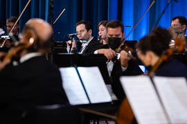 Concierto de Bandas Sonoras de la 30 edición de Fancine de la Universidad de Málaga. Auditorio de la Escuela Técnica de Ingeniería de Telecomunicaciones e Informática. Noviembre de 2020