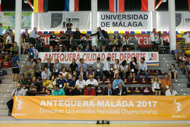 Ceremonia de inauguración. Campeonato Europeo Universitario de Balonmano. Antequera. Julio de 2017