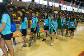 Ceremonia de inauguración. Campeonato Europeo Universitario de Balonmano. Antequera. Julio de 2017