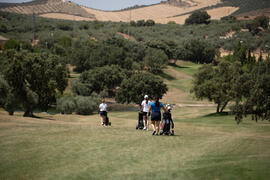 Jugadoras en el Campeonato Europeo de Golf Universitario. Antequera. Junio de 2019