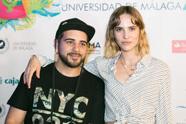 Photocall de Brisa Fenoy momentos previos a su concierto en los Cursos de Verano de la Universidad de Málaga. Marbella. Julio de 2018