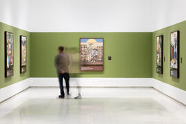 Exposición "Aguatintas por Seguiriyas", de Eugenio Chicano. Palacio Episcopal de Málaga. Enero de 2019