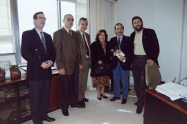 Presentación del homenaje a Imperio Argentina. Málaga. Febrero de 1997