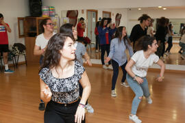 Actividades deportivas. Jornada de Puertas Abiertas de la Universidad de Málaga. Complejo Polideportivo Universitario. Abril de 2016