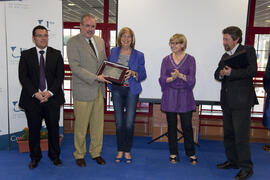 Gala del deporte de la Universidad de Málaga. Complejo Polideportivo Universitario. Mayo de 2010