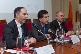 Inauguración de la II Día de la Economía Andaluza. Facultad de Ciencias Económicas y Empresariales. Febrero de 2015
