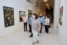 Visita a la exposición "Eugenio Chicano Siempre". Museo de Málaga. Junio de 2021