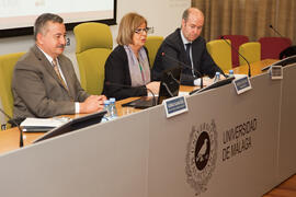 Designación de nueva sede y clausura del X Pleno del Consejo Universitario Iberoamericano (CUIB). Rectorado. Marzo de 2012