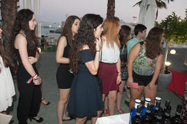 Cena de gala en el restaurante El Palmeral. Olimpiada Española de Economía, Fase Nacional. Puerto de Málaga Muelle 2 El Palmeral de las Sorpresas. Junio de 2015