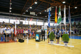 Ceremonia de inauguración. Campeonato Europeo Universitario de Balonmano. Antequera. Julio de 2017
