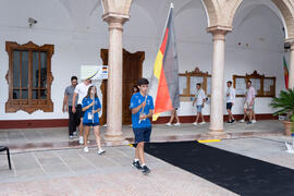 Desfile de deportistas. Ceremonia de inauguración del Campeonato Europeo de Golf Universitario. Antequera. Junio de 2019