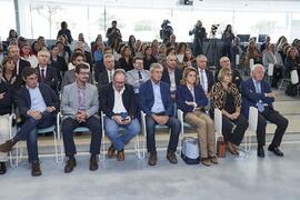 Asistentes a la inauguración de la nueva Facultad de Psicología y Logopedia de la Universidad de Málaga. Campus de Teatinos. Octubre de 2022