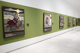 Exposición "Aguatintas por Seguiriyas", de Eugenio Chicano. Palacio Episcopal de Málaga. Enero de 2019