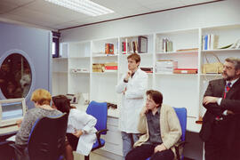 Reunión del Consejo Social de la Universidad de Málaga en el Parque Tecnológico de Andalucía. Marzo de 2001