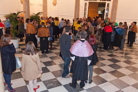 Estación de Penitencia de la Hermandad de los Estudiantes. Málaga. Abril de 2012