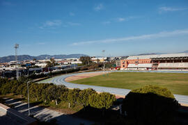 Complejo Polideportivo Universitario. Campus de Teatinos. Abril de 2021